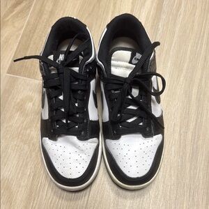 Nike Black and White Dunks